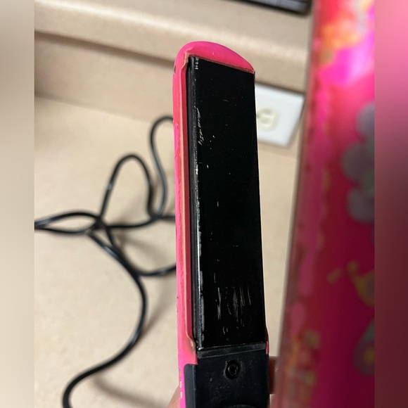 Amika Illuminati Diamond Ceramic Styler Flat Iron Hair Straightener - Picture 8 of 12